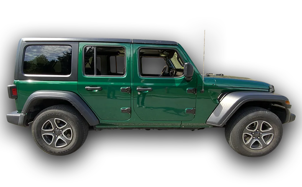 Contour Graphix Vehicle Wrap 10 Green Jeef Right