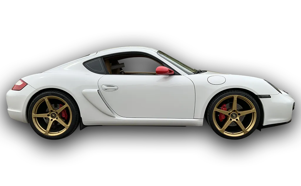 Contour Graphix Vehicle Wrap 4 White Porsche Right
